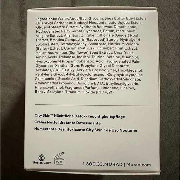 COPY - Murad Emvironmental Shield City Skin Overnight Moisturizer - Picture 4 of 4